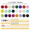 6mm Glass Beads Bracelet Making Kit 1400pcs, 24 Colors Crystal Beads for Jewelry Making Round Beads DIY Crafts with Spacer Beads Charms Accessories